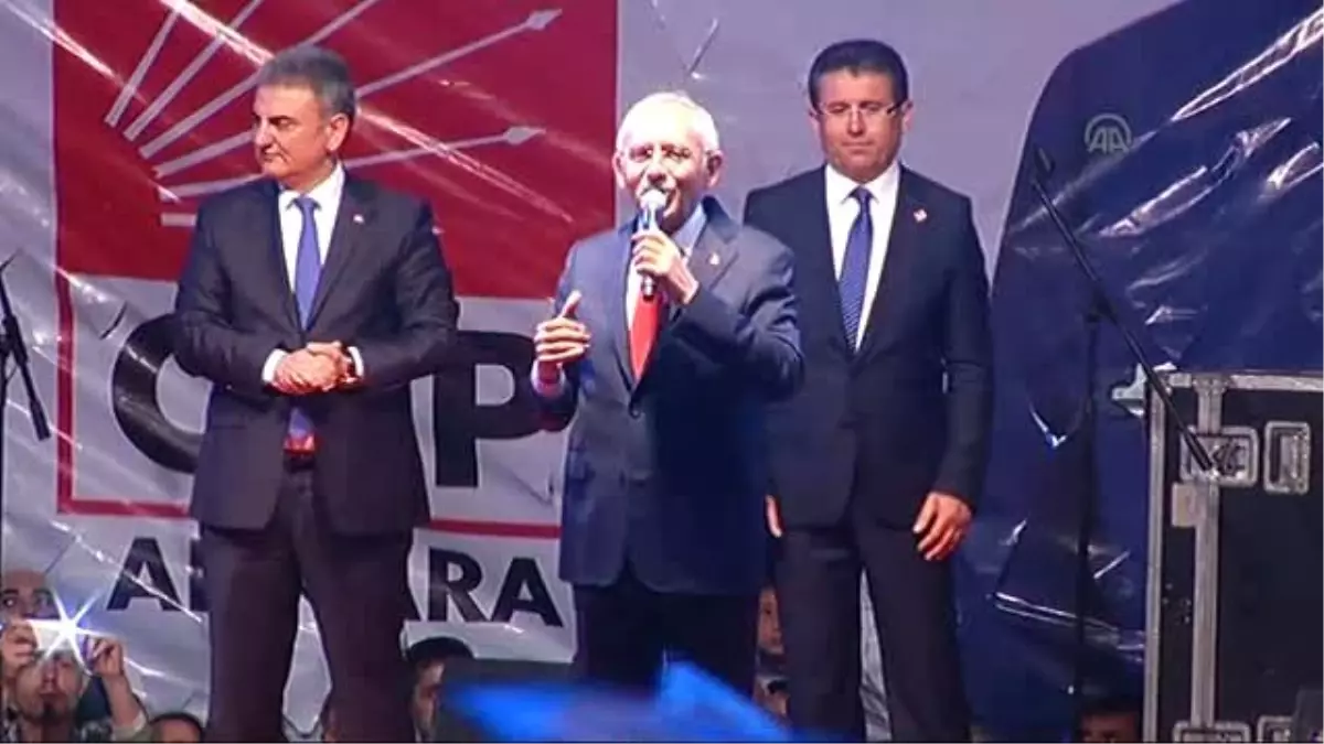 Kılıçdaroğlu, Tuzluçayır\'da Vatandaşlara Hitap Etti