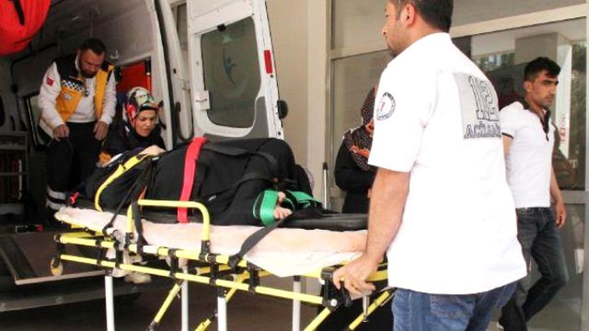Balkondan Düşen Suriyeli Kadın Yaralandı