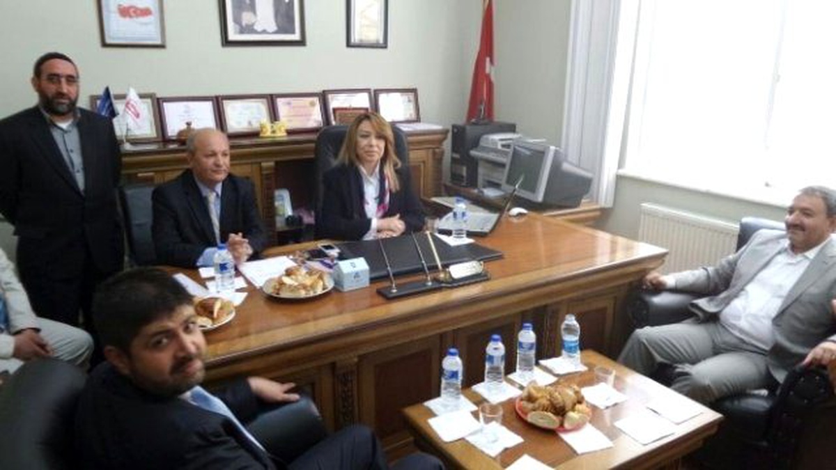Çalık, Emlak Komisyoncuları Esnaf Odası\'nı Ziyaret Etti