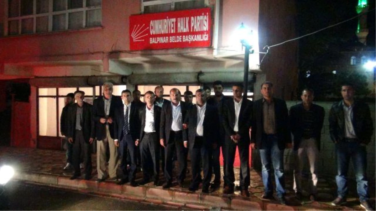 CHP Balpınar Belde Seçim Lokali Açtı
