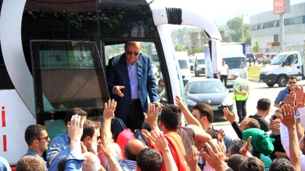 Cumhurbaşkanı Erdoğan\'a Sevgi Seli