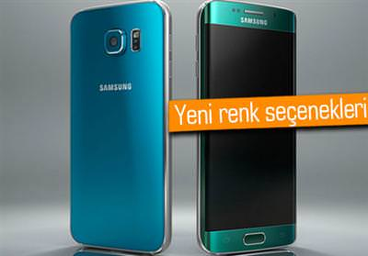 Galaxy S6 ve S6 Edge İçin İki Yeni Renk Seçeneği