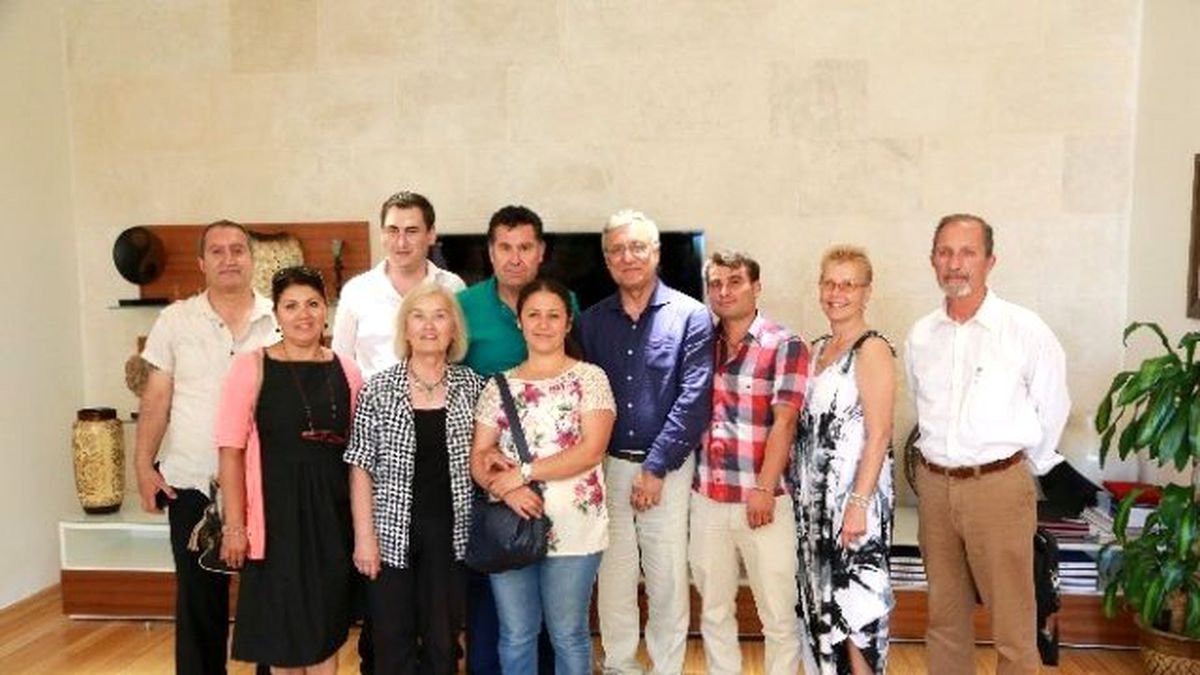 Gündoğanlı Kent Konseyi Üyelerinden Başkan Kocadon\'a Ziyaret