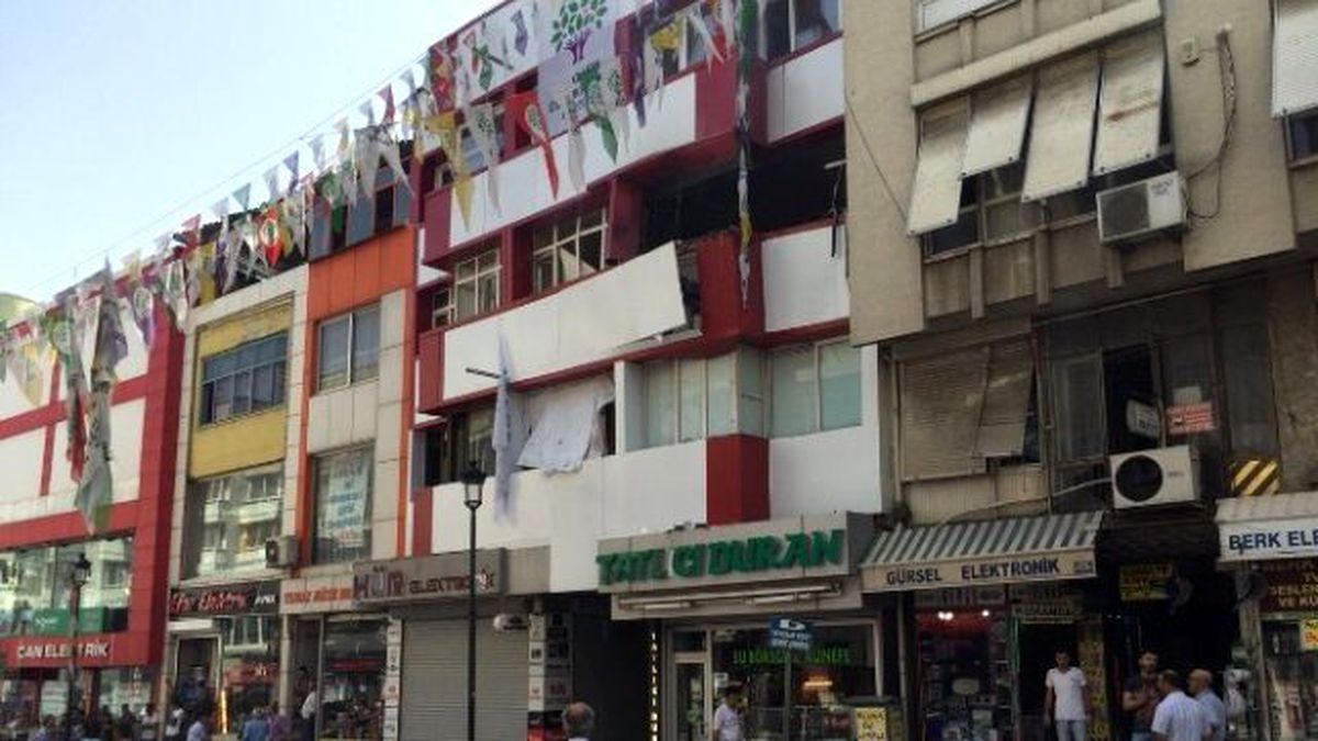 Hdp Adana İl Binasında da Patlama