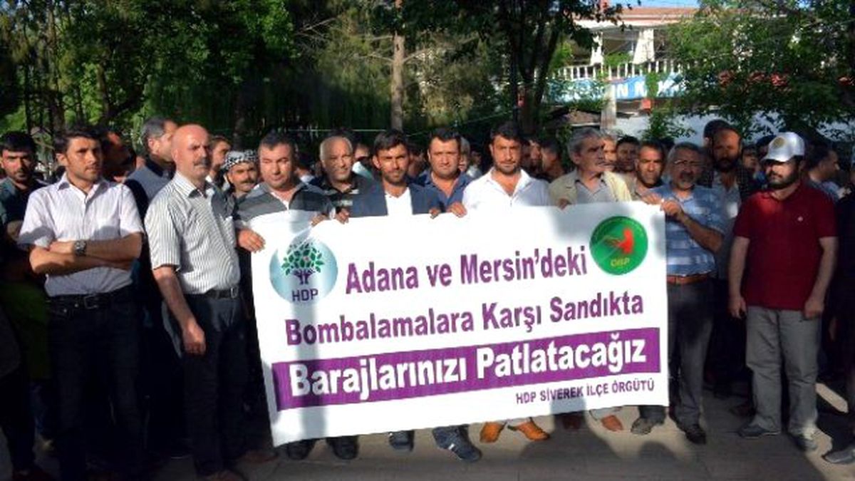 Hdp Siverek, Adana ve Mersin\'deki Saldırıları Kınadı