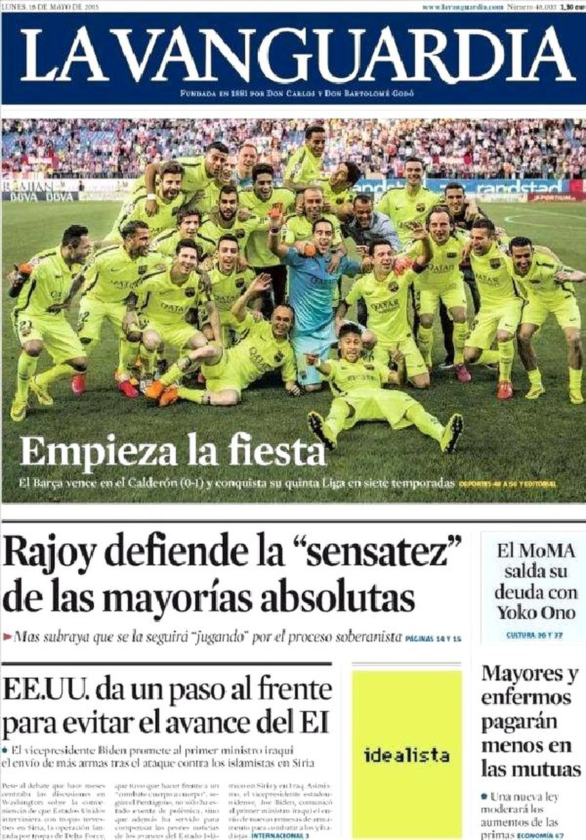 İspanyol Basını Bir Güne İki Şampiyon Sığdırdı