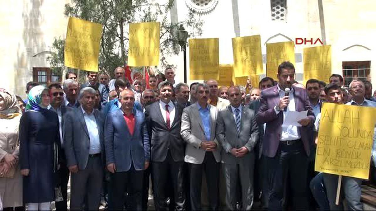Kilis\'te Ak Partililerden İdam Protestosu