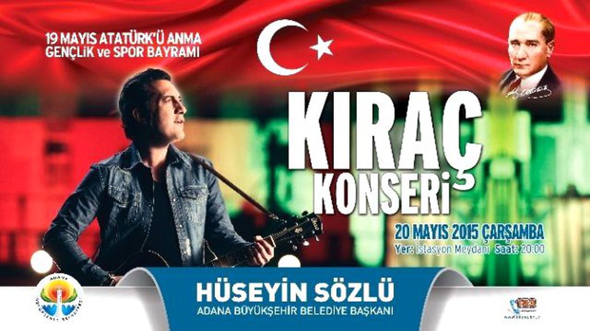 Kıraç, 20 Mayıs\'ta Adanalılarla Buluşuyor