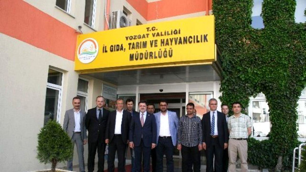 Milletvekili Başer\'den Gıda Tarım ve Hayvancılık İl Müdürlüğü\'ne Ziyaret