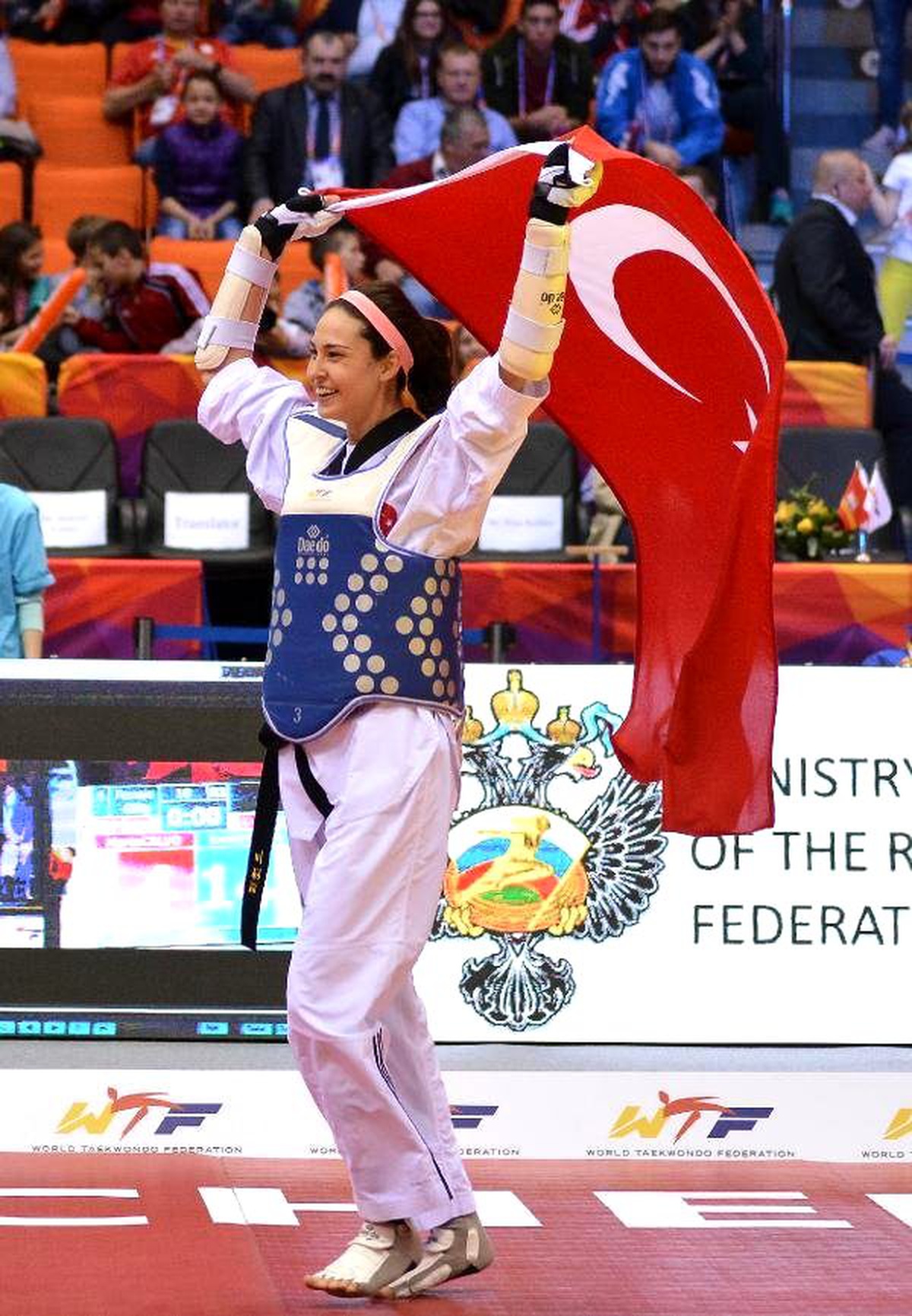 Milli Tekvandocu İrem Yaman Dünya Şampiyonu Oldu
