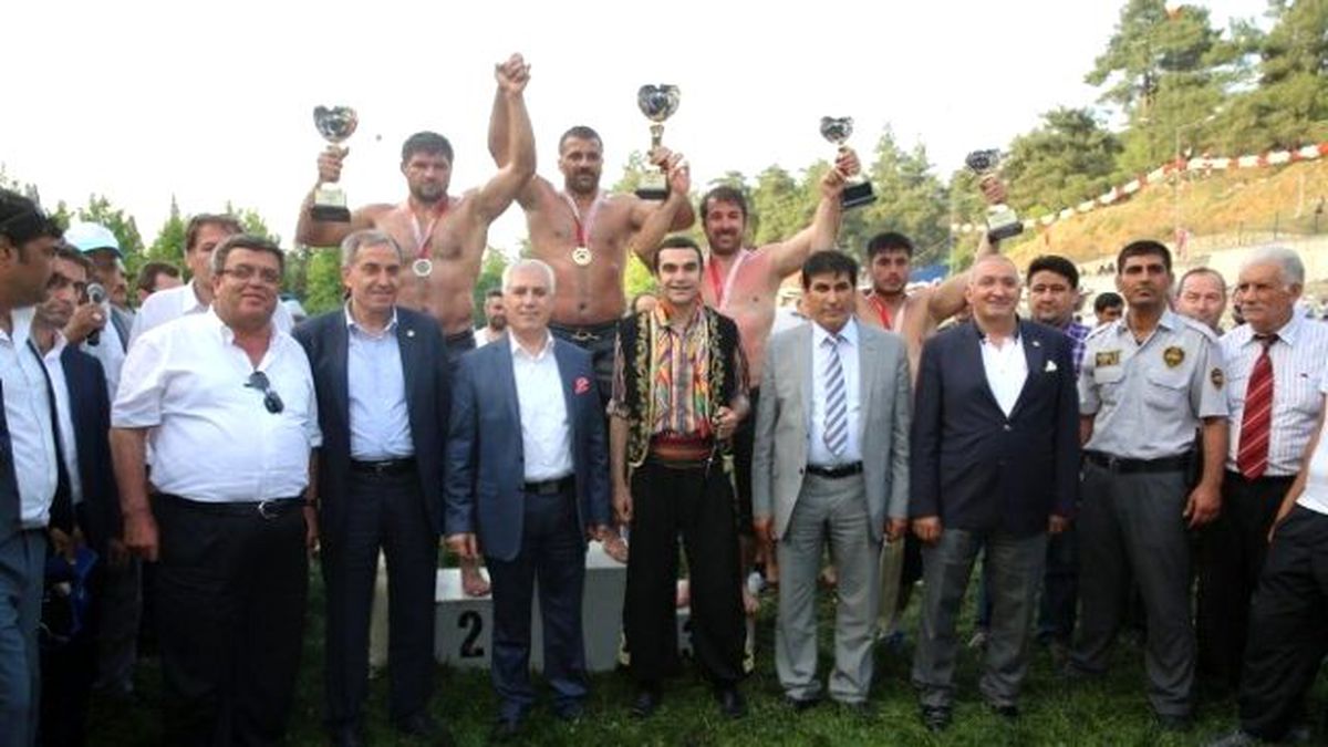 Pehlivanlar Çalı\'da Er Meydanına Çıktı