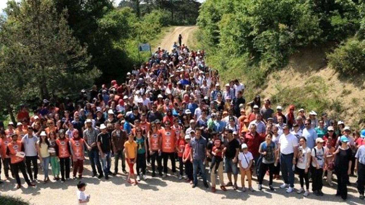 Sağlık, Doğa ve İyi Bir Gelecek İçin Yürüdüler
