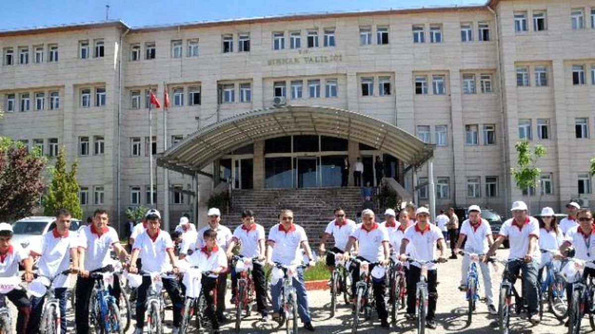 Şırnak\'ta Bisiklet Şenliği Düzenledi