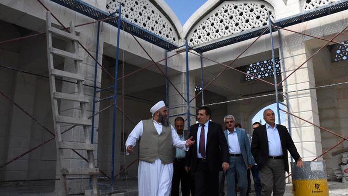 Vali Küçük, Mevlana Külliyesi\'ni İnceledi