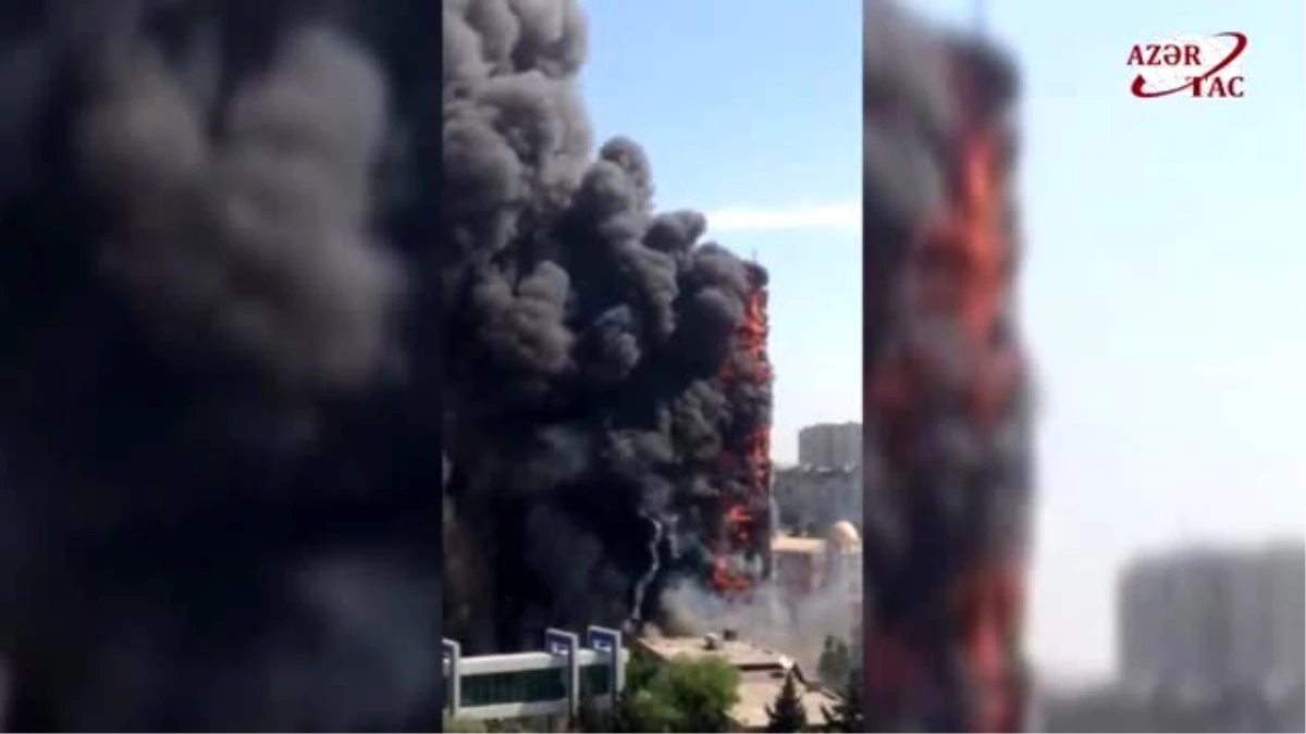 15 Kişinin Hayatını Kaybettiği Yangın Dehşeti Amatör Kamerada...