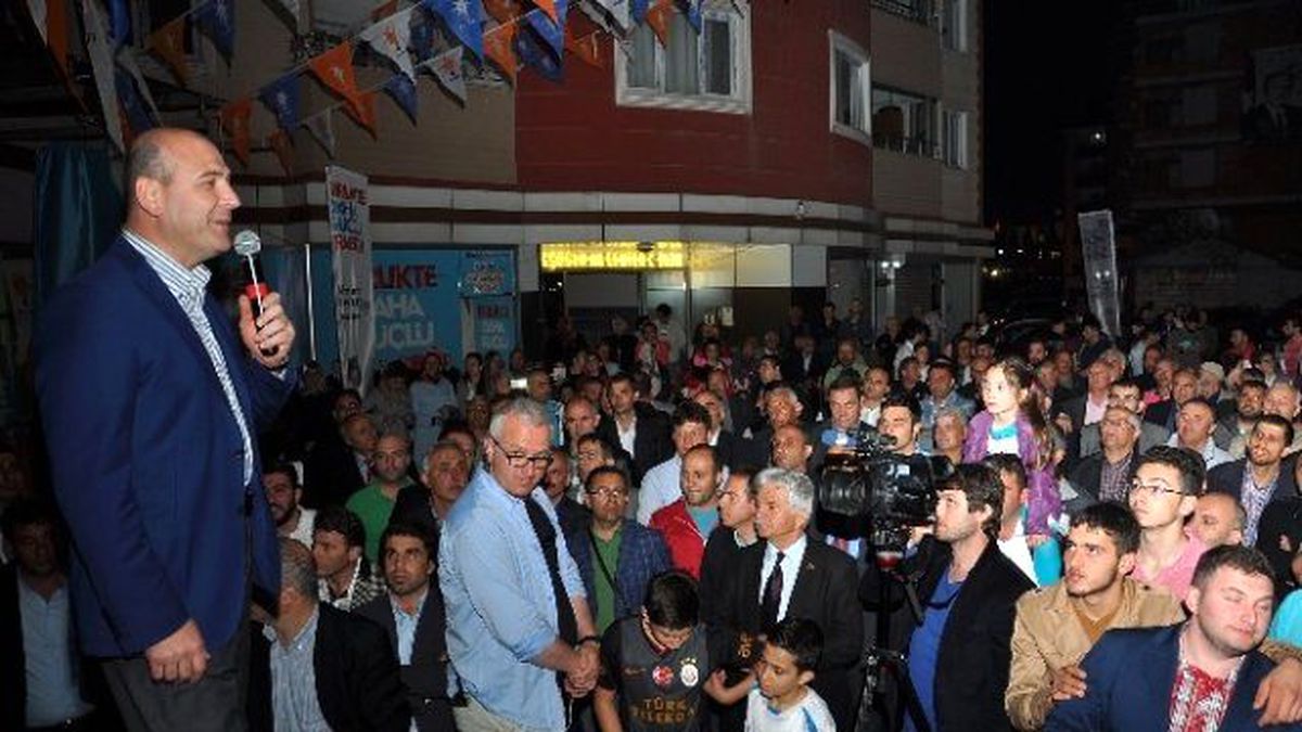 AK Parti Genel Başkan Yardımcısı ve Trabzon Milletvekili Adayı Soylu Seçim Çalışmalarını Sürdürüyor