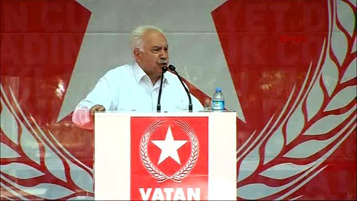 Ankara - Vatan Partisi Genel Başkanı Perinçek- Tayyip Erdoğan ve PKK Bir Suç Ortaklığı Oluşturdu 2