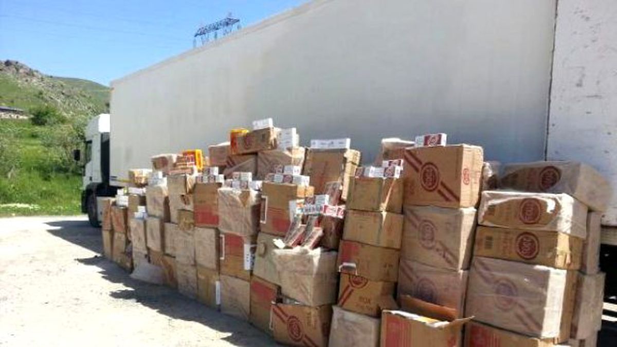 Bitlis\'te 96 Bin 160 Paket Kaçak Sigara Ele Geçirildi