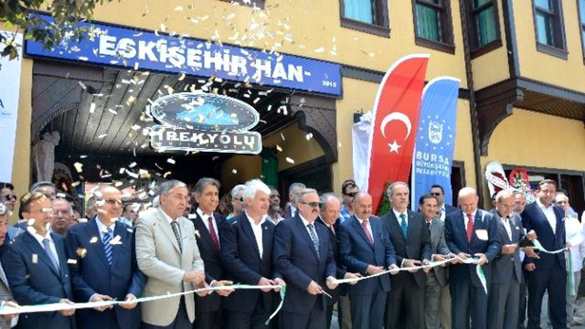 Eskişehir Hanı Butik Otel Oldu, Açılışı Müezzinoğlu Yaptı