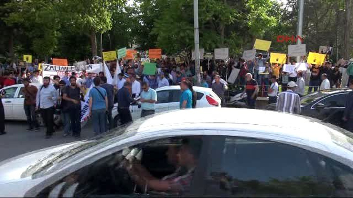 Gaziantep?te, Mursi?ye Verilen İdam Cezası Protesto Edildi