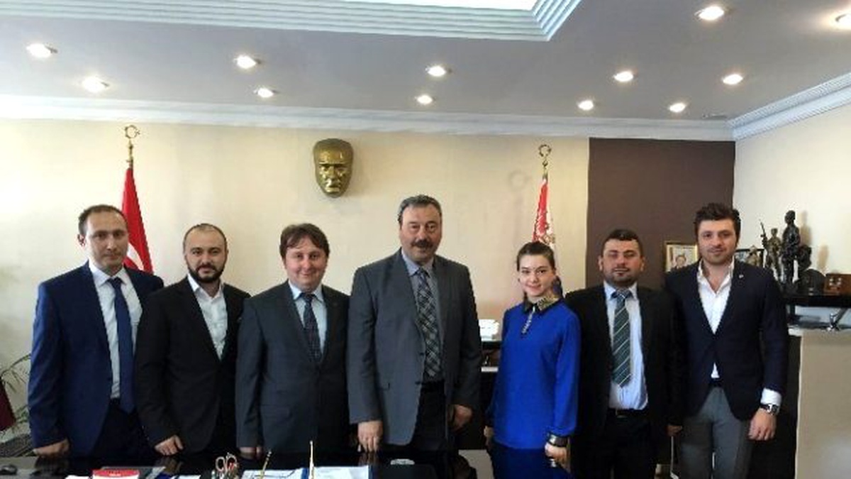 Genç Müsiad Zonguldak Şubesinden Emniyet Müdürü Osman Ak\'a Ziyaret