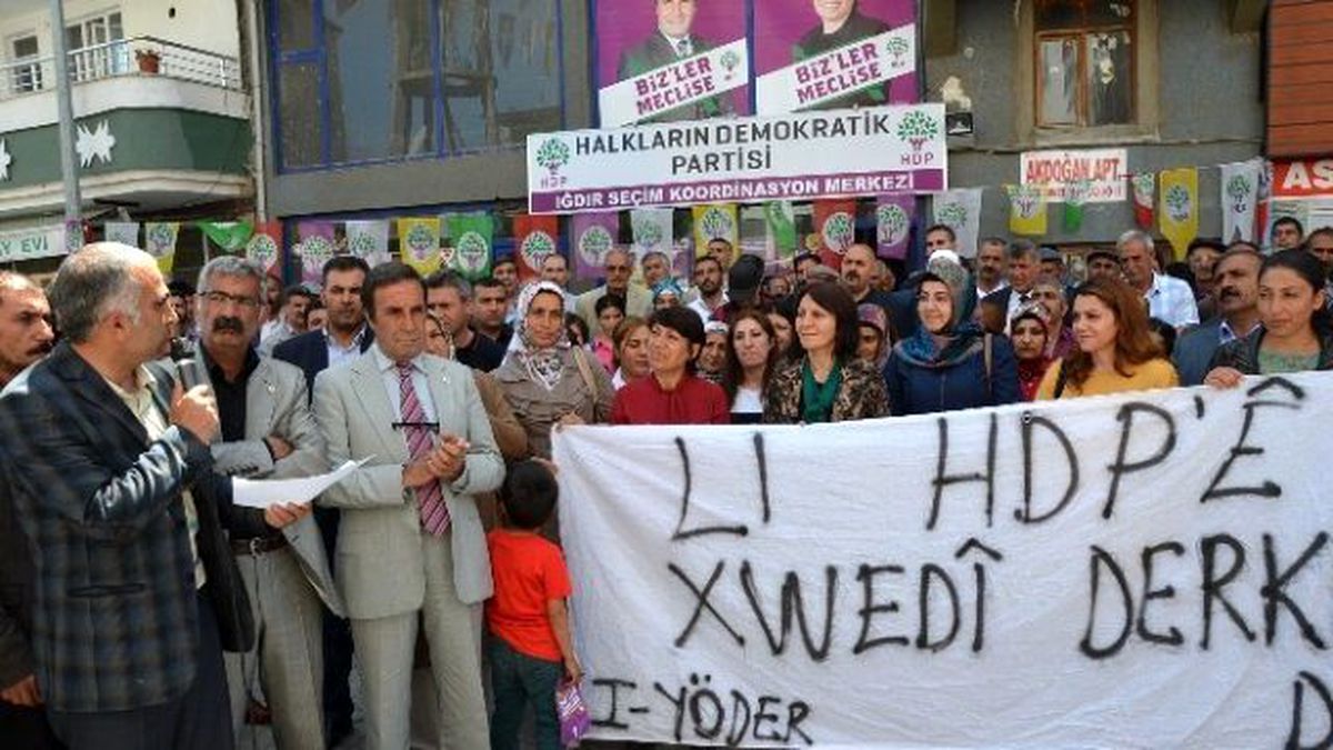 Hdp\'ye Yönelik Saldırılar Kınandı