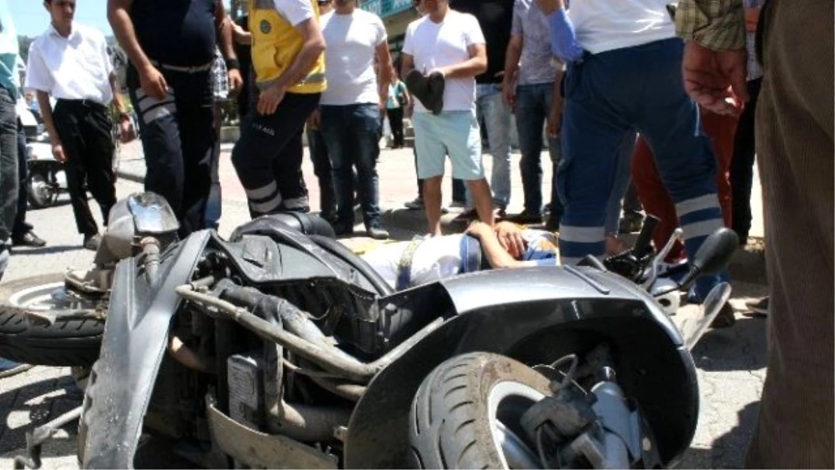 Marmaris\'te Trafik Kazası: 1 Yaralı