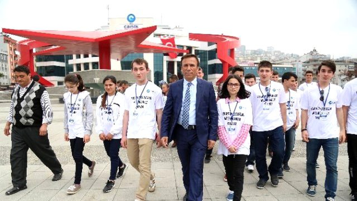 Samsun\'un Çocukları Yola Çıktı