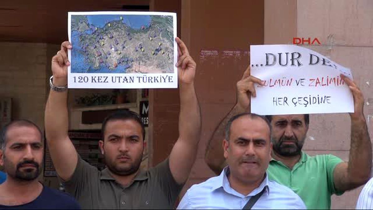 Şanlıurfa\'da Hdp\'ye Saldırılara Tepki