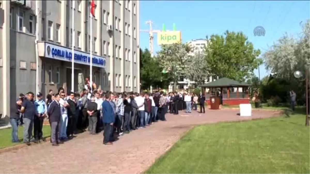 Şehit Polis Memuru İçin Emniyette Tören