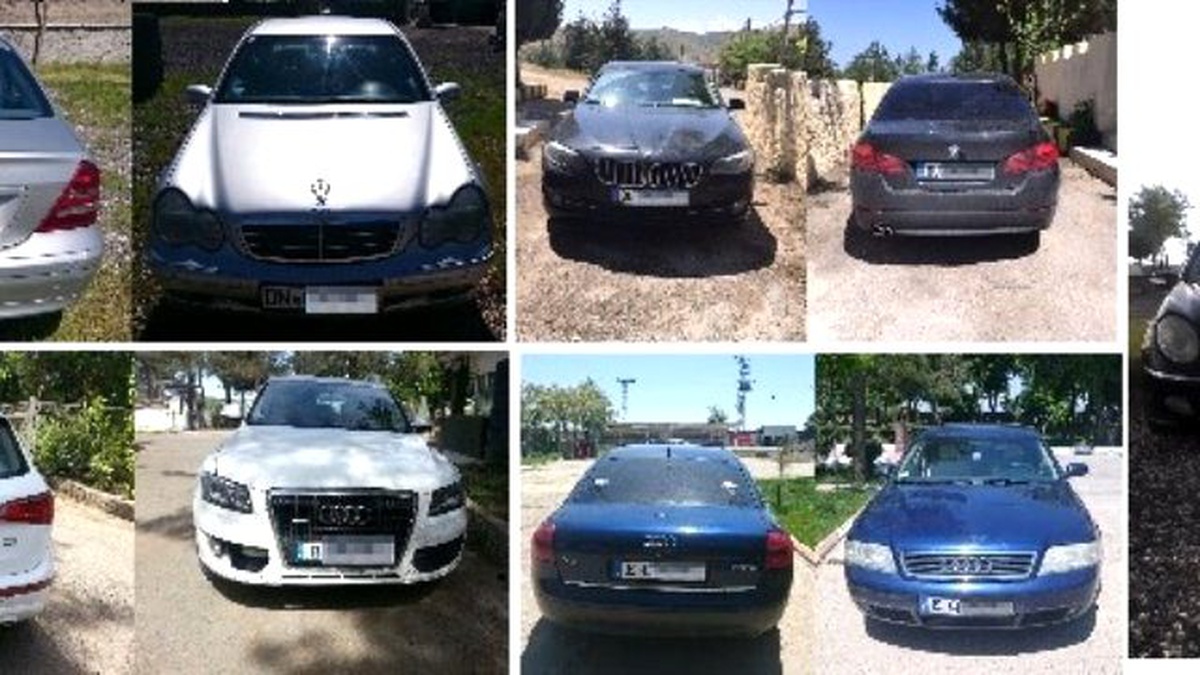 Türkiye\'ye Yasa Dışı Yollarla Getirilen 5 Araç Ele Geçirildi