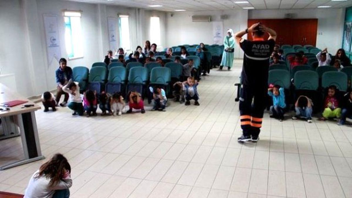 Afad\'dan Öğrencilere Eğitim