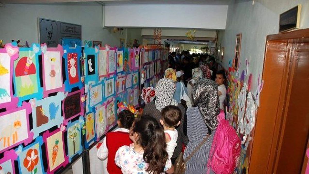 Anaokulu Öğrencilerinden Sergi