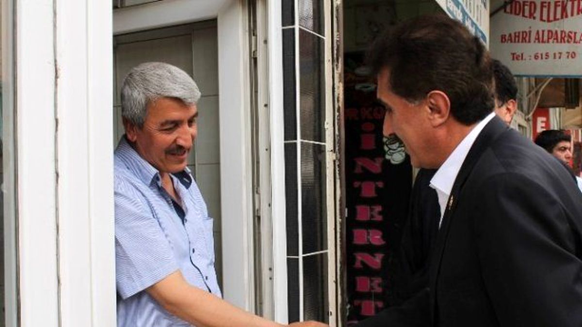 Bağımsız Aday Ölmeztoprak, Darende\'yi Ziyaret Etti