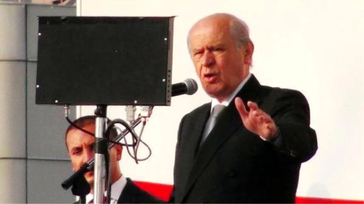 Bahçeli: Kandil\'le Şebeklik Yapmak, AKP\'nin ve Davutoğlu\'nun Uzmanlık Alanıdır (3)