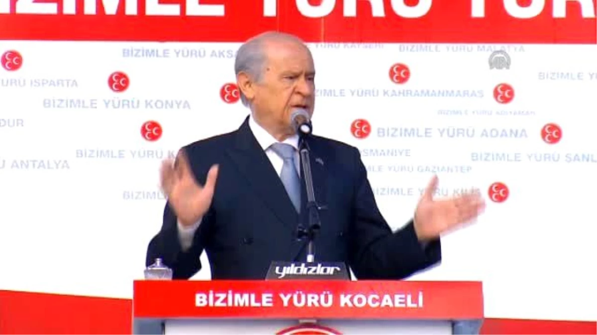 Bahçeli: "Türkiye\'nin Tek Başına MHP\'nin İktidarına İhtiyacı Vardır"