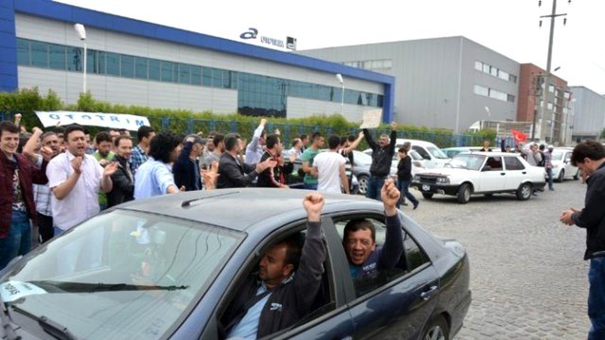 Bir Otomotiv Firmasında Daha İş Durdu