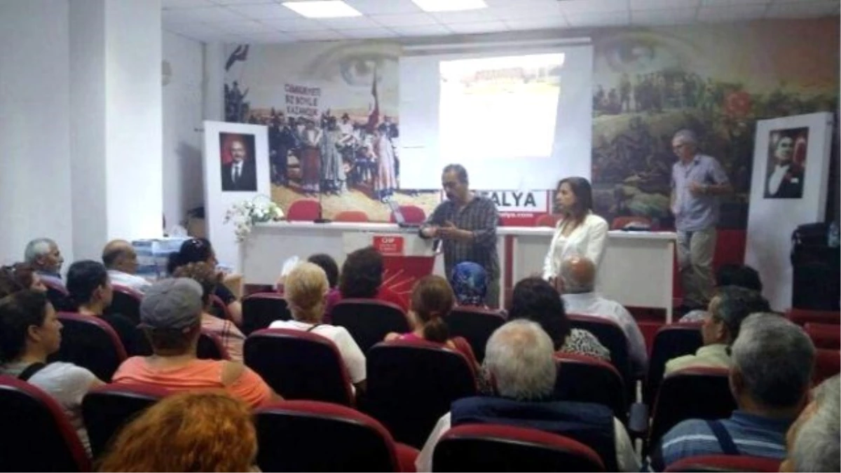 CHP Muratpaşa\'da Sandık Eğitimleri Devam Ediyor