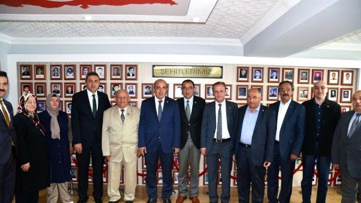Çınar, Şehit ve Gazi Derneklerini Ziyaret Etti
