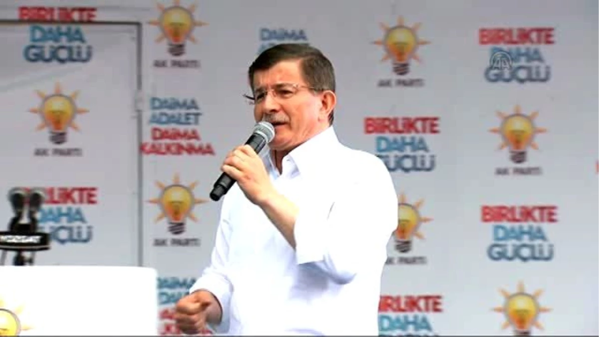 Davutoğlu: "Üç Parti Bir de Paralel Çete, Dörtlü Çete"