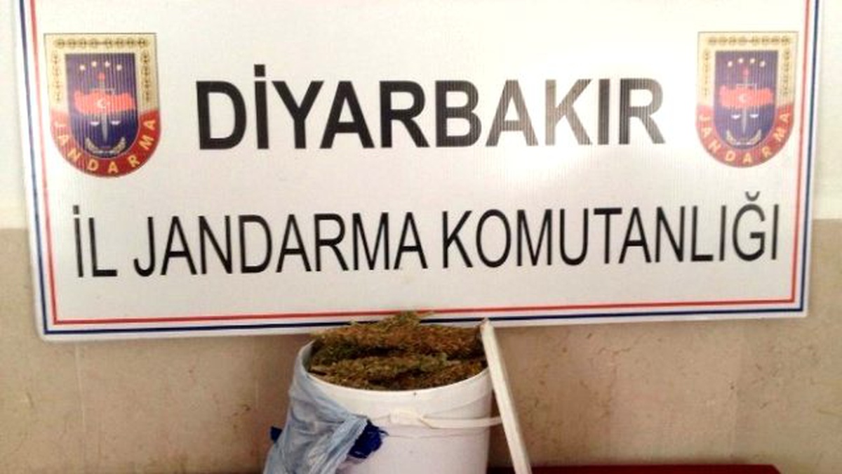 Diyarbakır\'da 9 Kilogram Esrar Ele Geçirildi