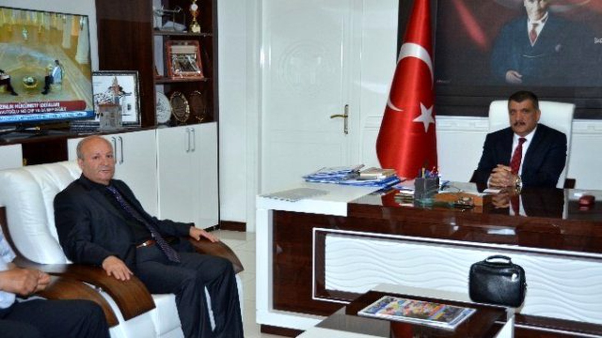 Emlakçılar Odası\'ndan, Başkan Gürkan\'a Ziyaret