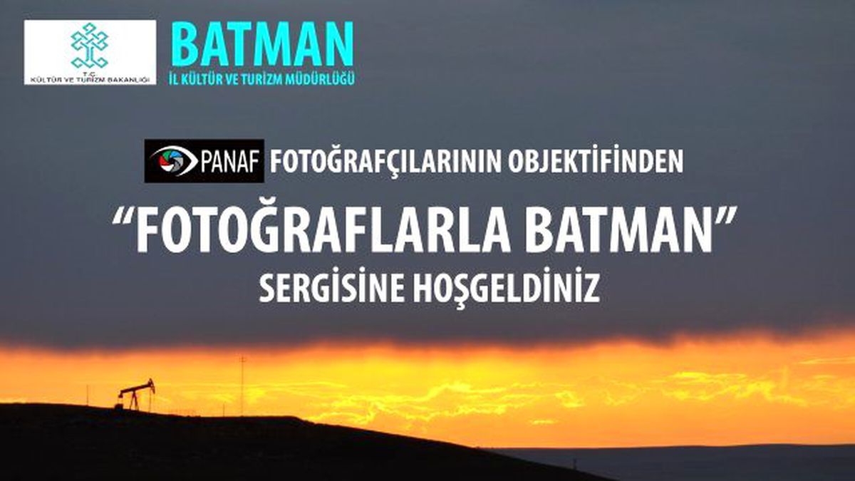 "Fotoğraflarla Batman" Sergisi Çanakkale\'de