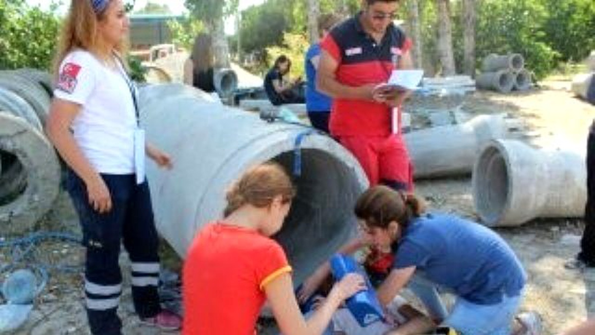 Geleceğin Sağlıkçıları Söke\'de Travma Rallisinde Yarıştı