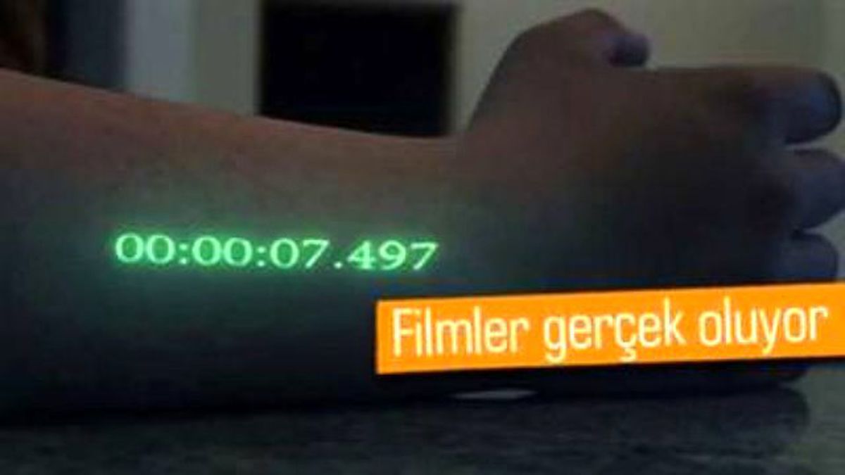 İnsan Cildinde Kullanılacak 2460 Ppı Değerinde Ekran Teknolojisi Geliştirildi!