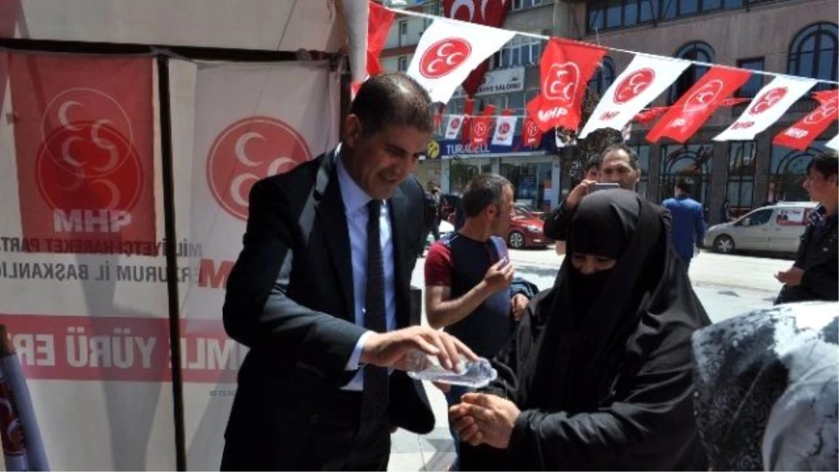 MHP\'li Kaya\'ya Seçmenden Yoğun İlgi