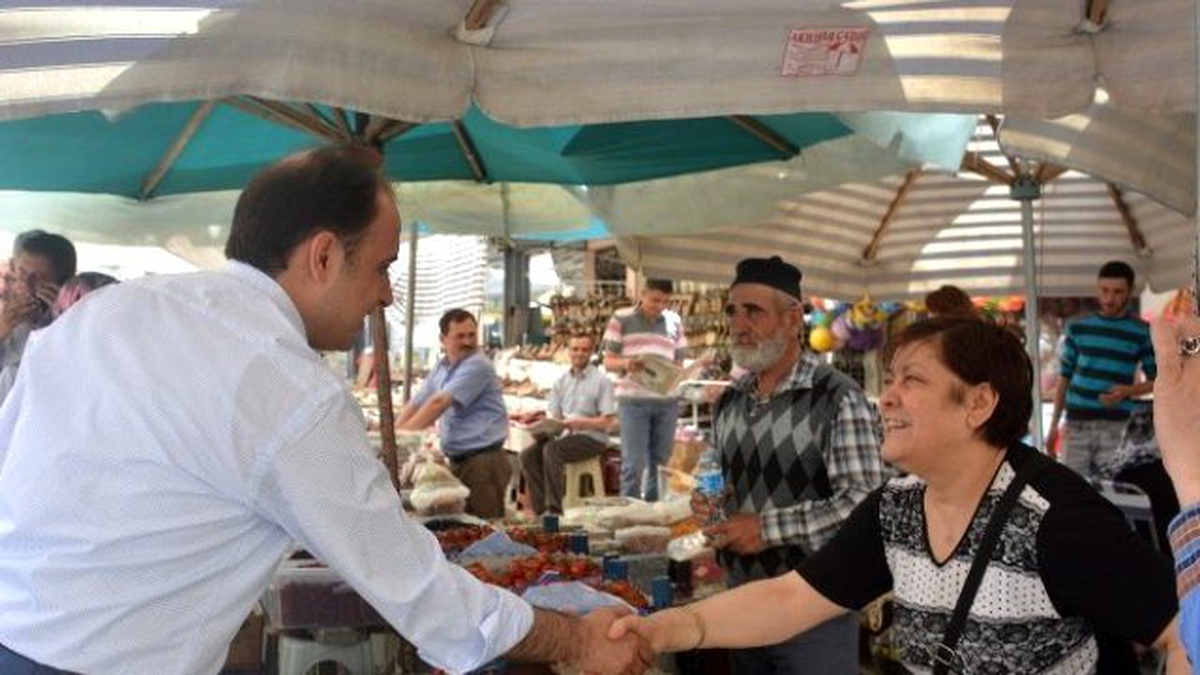 Milletvekili Adayı Baybatur\'un Soma Ziyareti