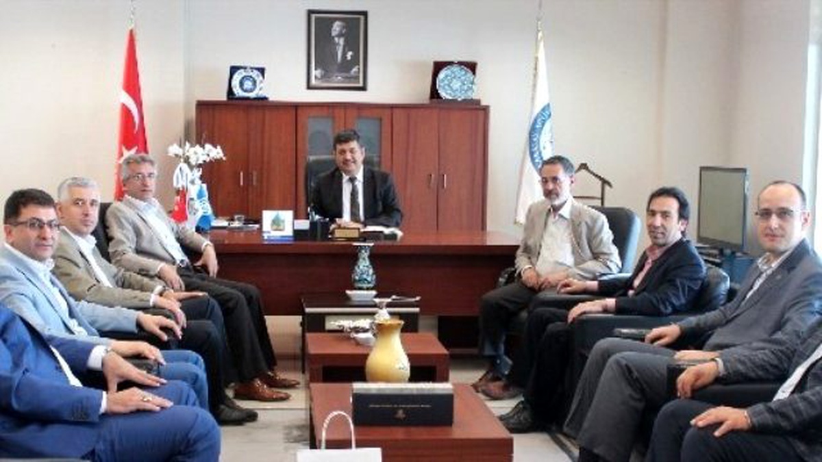 Müsiad Konya\'dan Rektör Sade\'ye Hayırlı Olsun Ziyareti