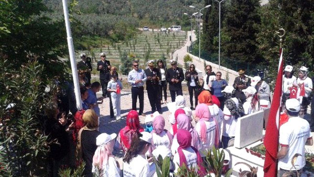 Şehit Binbaşı İçin Şırnak\'tan Bursa\'ya Geldiler