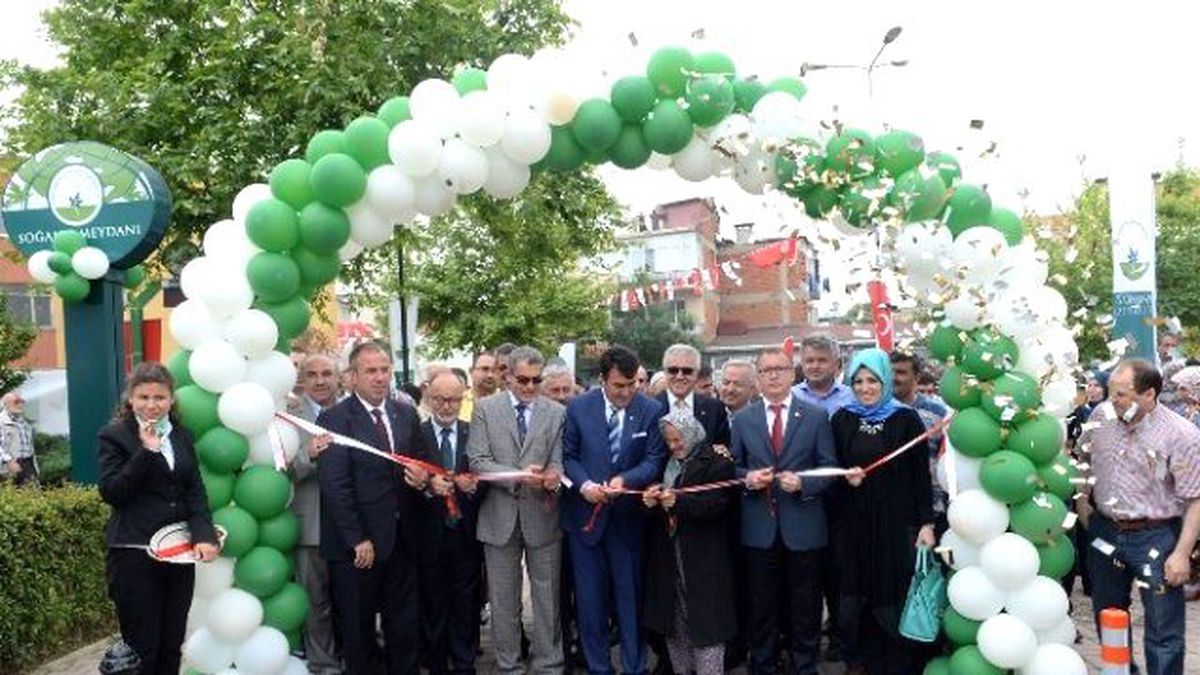Soğanlı Meydanı Hizmete Açıldı